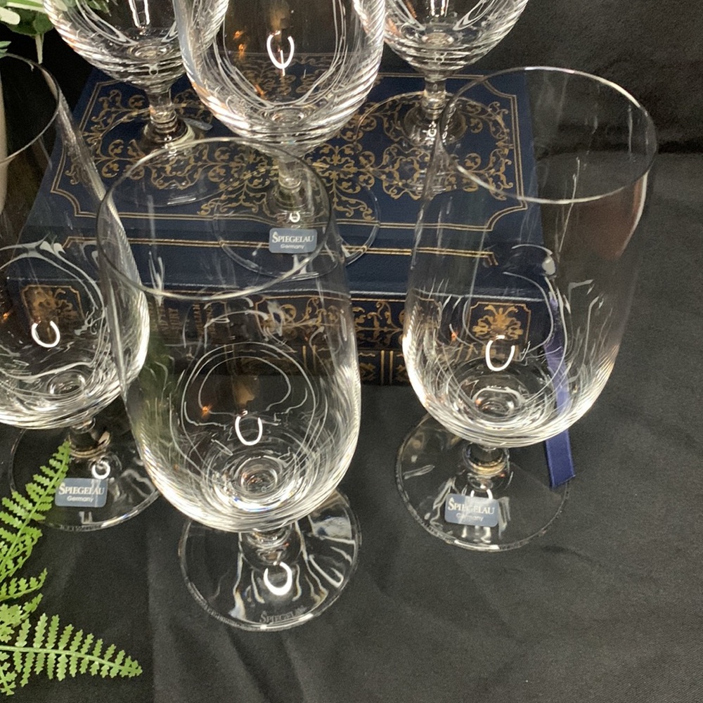 Set of 6 NIB SPIEGELAU 13oz Beer / iced beverage glasses - Picture 6 of 14